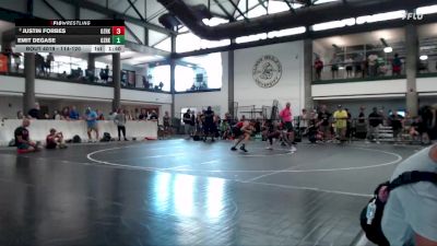 114-120 lbs Champ. Round 1 - Justin Forbes, Illinois vs Emit Degase, Ozark Wrestling Club