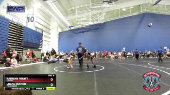 76 lbs Cons. Round 2 - Kadrian Pruitt, Kansas vs Lucas Rosner, Tonganoxie