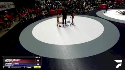 83 lbs Placement - Lennox Cruzat, SAWA-FR vs Owen Santos, MDWA-FR