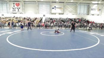 50 lbs Semifinal - Nathan Rosenbaum, Fairport Youth Wrestling vs Baylor OHern, Club Not Listed