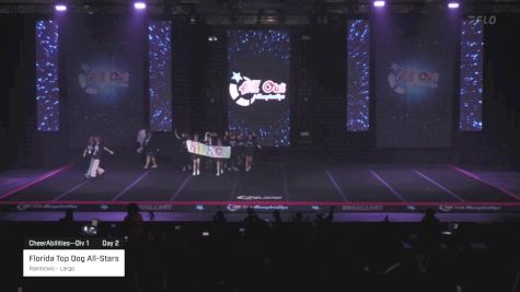 Florida Top Dog All-Stars - Rainbows - Largo [2025 CheerAbilities--Div 1 Day 2] 2025 All Out Grand Nationals