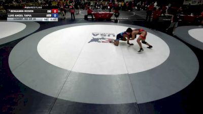 175 lbs Champ. Rd Of 32 - Benjamin Rosen, Cardinal Wrestling Club vs Luis Angel Tapia, Alisal High School Wrestling