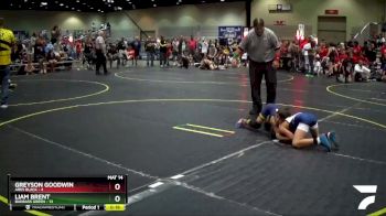 60 lbs Round 1 (6 Team) - Greyson Goodwin, Ares Black vs Liam Brent, BadBass Green