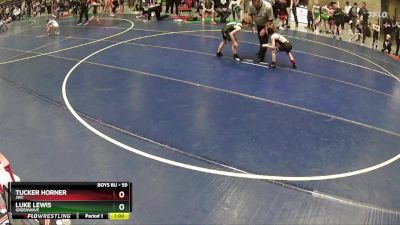 59 lbs Cons. Round 2 - Luke Lewis, Greenwave vs Tucker Horner, JWC