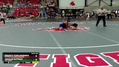 157 lbs Cons. Round 4 - Trequan Buttram, Carl Albert vs Xerarch Tungjaroenkul, University Of Central Missouri