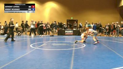 106 lbs Champ. Rd Of 16 - Anthony Lopera, Ruthless Wrestling Club vs Jeremy McKinney, Lions Den Wrestling Club