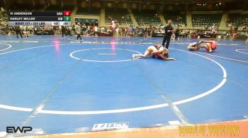 127 lbs Consolation - Vi Anderson, Dakota Boyz Wrestling Club vs Harley MILLER, Raw Wrestling Club