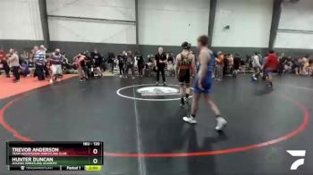 120 lbs Champ. Round 2 - Trevor Anderson, Team Aggression Wrestling Club vs Hunter Duncan, Ascend Wrestling Academy