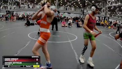 96 lbs Semis (4 Team) - Aiden Wright, Brawler Elite vs Hayden Seymour, Hammers