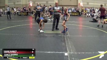 50 lbs Round 2 (4 Team) - Camila Ramirez, Untouchables vs Maisie Rabbitt, Beast Mode WA Green