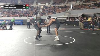192-D4 Cons. Semi - Aaron Whitten, Phoenix Christian Preparatory School vs Dante Curtis, Ganado High School