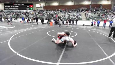 123 lbs Consi Of 16 #2 - Jayden Deocampo, Idaho Gold vs Sebastian Drake, Elko WC