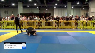 RYAN JENNERJOHN vs CARLOS A. H. MEJIA 2024 American National IBJJF Jiu-Jitsu Championship