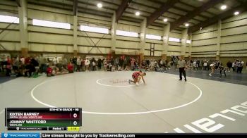 98 lbs Quarterfinal - Kixten Barney, Uintah Jr High Wrestling vs Johnny Whitford, Westlake