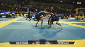 Achilleas Tsoleridis vs Brady Metcalfe Lee 2026 IBJJF European NoGi