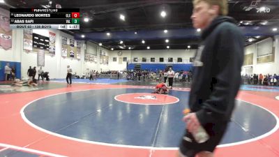 138 Boys Champ. Round 1 - Leonardo Montes, Calexico vs Abas Safi, Valhalla