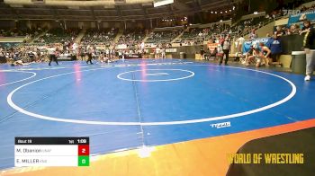 175 lbs Quarterfinal - Mason Obanion, Unaffiliated vs Eli MILLER, King Select