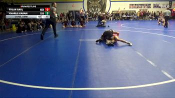 138 lbs Cons. Semi - Charlie Karam, Solon vs Rylan Gaul, West Delaware, Manchester