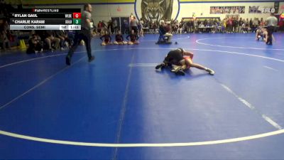 138 lbs Cons. Semi - Charlie Karam, Solon vs Rylan Gaul, West Delaware, Manchester