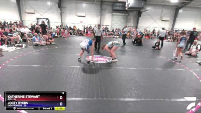 148 lbs Round 3 (3 Team) - Katherine Stewart, RPA vs Jocey Byers, Lady Reapers