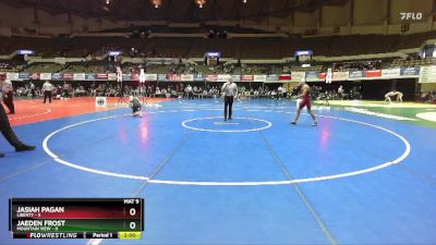 113 lbs Champ Round 1 (16 Team) - Jaeden Frost, Mountain View vs Jasiah Pagan, Liberty