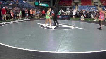 106 lbs Quarters - Reanah Utterback, Iowa vs Alexandra Sebek, Illinois