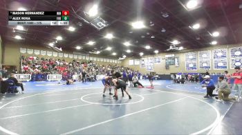 175 lbs Champ. Round 3 - Alex Rosa, Firebaugh vs Mason Hernandez, Immanuel