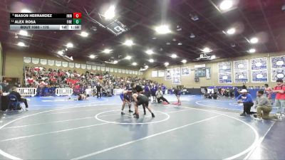 175 lbs Champ. Round 3 - Alex Rosa, Firebaugh vs Mason Hernandez, Immanuel