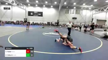 141 lbs Rr Rnd 1 - Timmy Faber, Tech Squad vs Zechariah Osburn, Ground Up USA