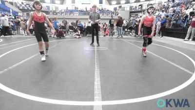 84 lbs Rr Rnd 4 - Connor Freeman, Cowboy Wrestling Club vs Coleman Shouse, Cowboy Wrestling Club