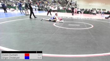 132A kg Final - Dyson Dunham, Va Team Predator/benedictine College Prep vs Grigor Cholakyan, Sunkist Kids Monster Garage