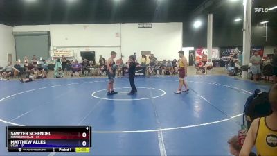 250 lbs Placement Matches (8 Team) - Sawyer Schendel, Minnesota Blue vs Matthew Alles, Utah