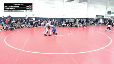 146 lbs Round Robin 3 - Matthew Wasson, Ckwa - Hs vs Tyler Ulmer, Ohio Gold - HS