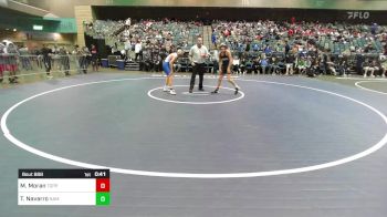 106 lbs Consi Of 32 #2 - Marcos Moran, Toppenish vs Teagan Navarro, Nampa