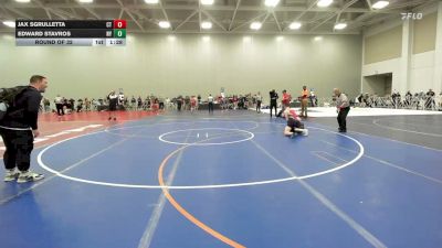 126 lbs Round Of 32 - Jax Sgrulletta, CT vs Edward Stavros, NY