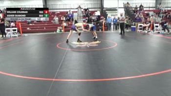 132 lbs Round 4 (16 Team) - William Coleman, Fort Collins vs Asher Diamond, Broomfield