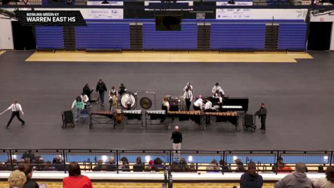 Warren East HS "Bowling Green KY" at 2026 WGI Percussion Indianapolis Regional+