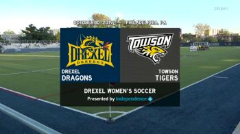 Full Replay: 2019 Towson vs Drexel | CAA Women's Soccer