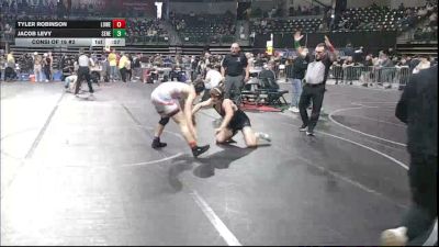 144 lbs Consi Of 16 #2 - Tyler Robinson, Lower Cape May vs Jacob Levy, Seneca