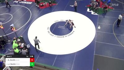 82 lbs Round Of 64 - Aiken Smith, Newport vs Joey Devlin, Pennsbury