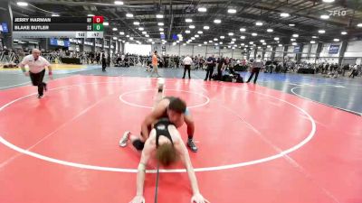 152 lbs Consi Of 32 #2 - Jerry Harman, NY vs Blake Butler, SC