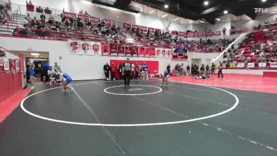 JH 96 lbs Champ. Round 1 - Kolbie Hill, BIXBY vs Ariana Thomas, PIEDMONT