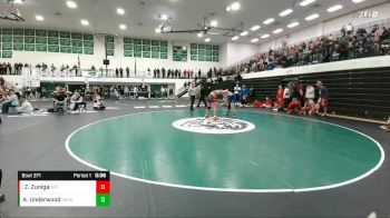 215 lbs Cons. Round 3 - Zef Zuniga, Big Piney vs Ayden Underwood, Douglas