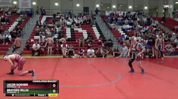 150 lbs Round 4 (16 Team) - Brayden Billig, Sparkman vs Jacob Doshier, Hartselle