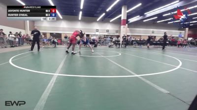 190 lbs Consi Of 32 #2 - Javonte Hunter, NG Bombers Wrestling Club vs Hunter O'Neal, NG Bombers Wrestling Club