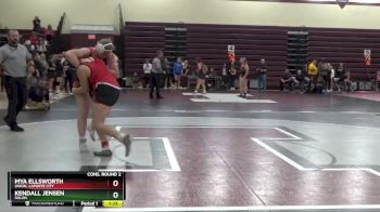 170 lbs Cons. Round 2 - Mya Ellsworth, Union, LaPorte City vs Kendall Jensen, Solon