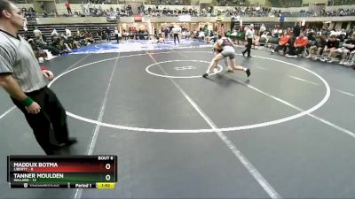 182 lbs Semis & 1st Wrestleback (8 Team) - Tanner Moulden, Willard vs Maddux Botma, Liberty