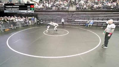 3A 120 lbs Cons. Round 3 - Claire Bennett, Juab vs Farrah Parker, Carbon