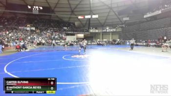 2A 106 lbs Cons. Round 2 - Carter Elfving, Anacortes vs D`Anthony Garcia Reyes, Selah