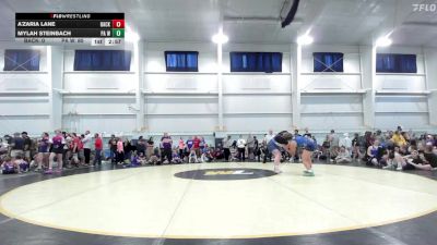 240 lbs Round Robin 2 - A'Zaria Lane, Backyard Barbies Purple vs Mylah Steinbach, PA West-Girls